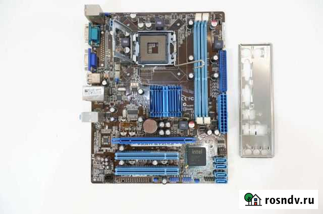 Мат.плата с процессором quad q8400 озу 8гб ddr3 Волгоград - изображение 1