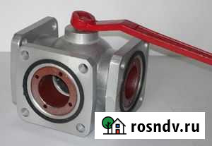 Кран шаровый трехходовой Кш43ф - 50 Апатиты - изображение 1