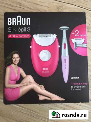 Эпилятор и триммер Braun Silk-epil 3 Чебоксары - изображение 1