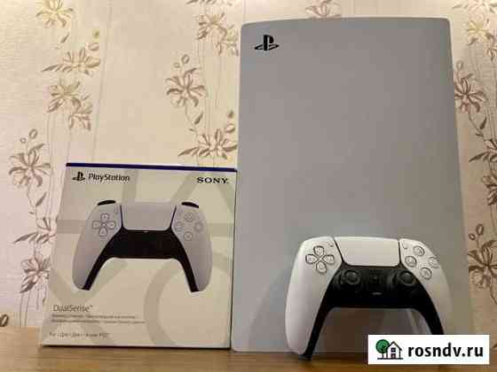 Sony Playstation 5, дисковод + 2 джойстика Орехово-Зуево