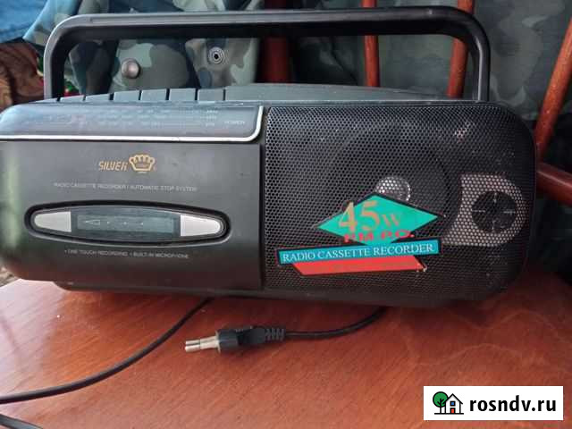 Переносной магнитофон с приемником (Япония) Липецк - изображение 1
