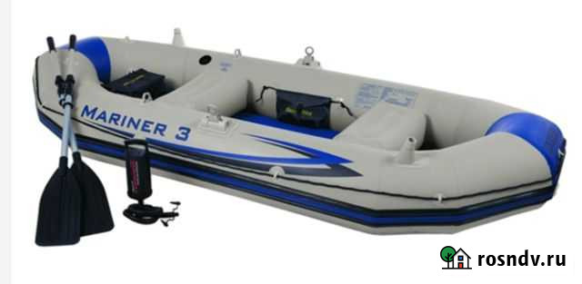 Надувная лодка Mariner 3 Set +весла с насосом Тула - изображение 1