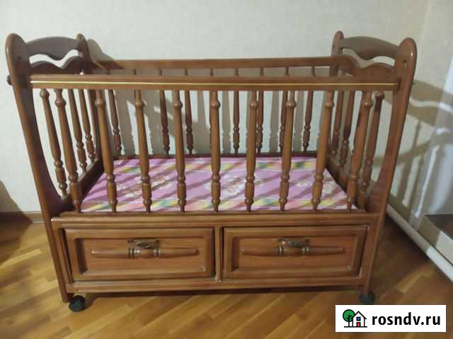 Детская кровать деревянная Махачкала - изображение 1