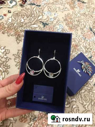 Swarovski серьги новые Липецк - изображение 1