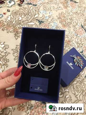 Swarovski серьги новые Липецк - изображение 1