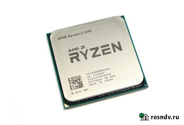 AMD Ryzen 3 1200 AM4 сокет (новый) роз/опт Владимир - изображение 1