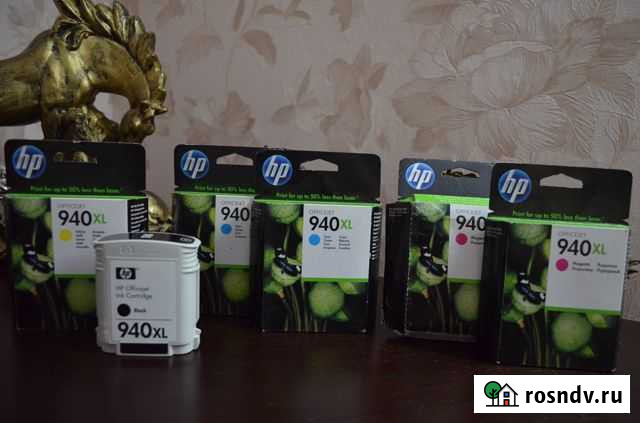 Картриджи оригинал Officejet HP940XL(просроченные) Саратов - изображение 1