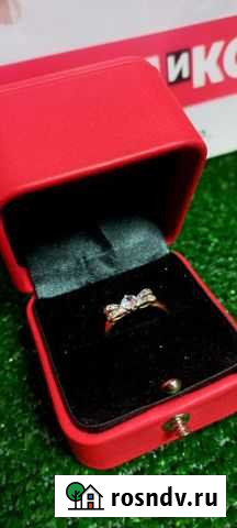 Кольцо с камнями 585пр 1,34гр, 16.5 (кр 5734) Красноярск - изображение 1