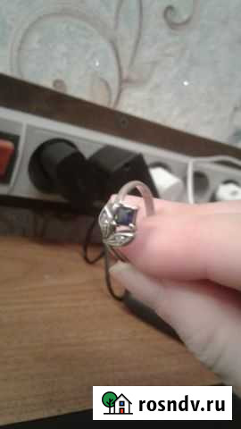 Кольцо серебряное с фианитами Петрозаводск - изображение 1