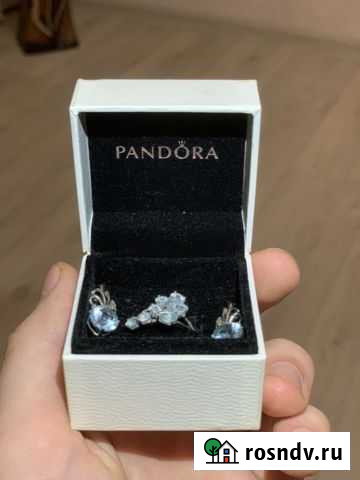 Серебрянные серёжки с камнем топаз Казань - изображение 1