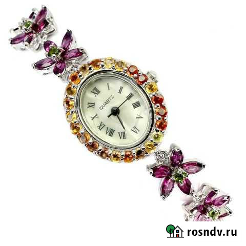 Часы женские с родолитами Мурманск - изображение 1