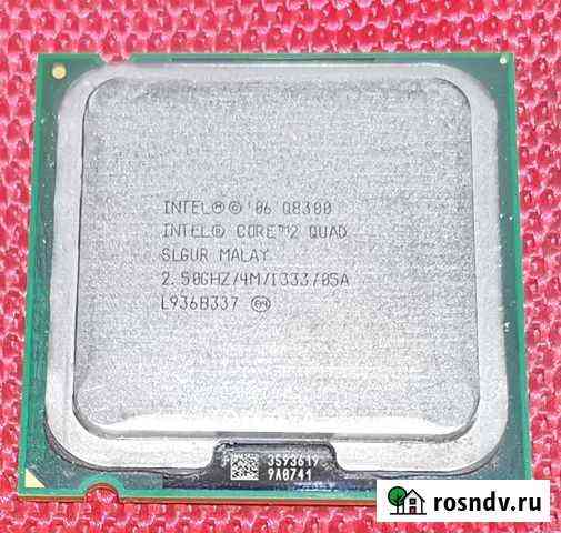 Intel 4 ядра c2q 8300 Королев