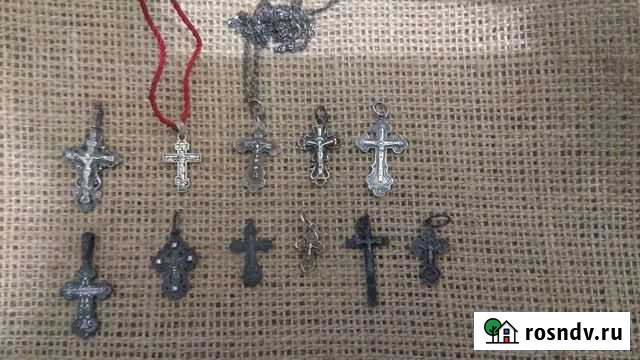 Крестик серебрянный Балаково - изображение 1