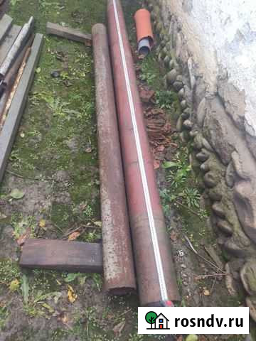 Труба асбестоцементная, железная и балка железная Баксан - изображение 1