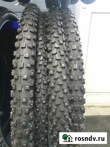 Покрышки зимние велосипедные шипованные kenda Одинцово - изображение 1