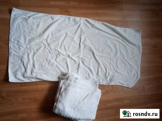 Полотенца белые, новые Саранск - изображение 1