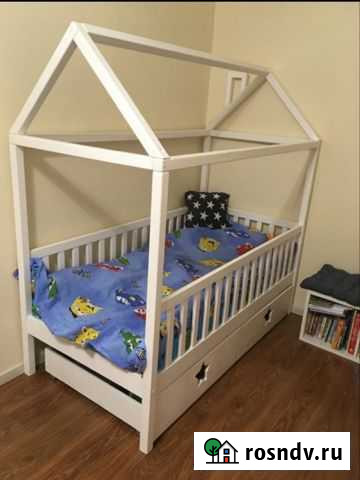 Кровать детская Домик Петрозаводск - изображение 1