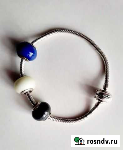 Серебряный браслет с шармами из коллекции Сочи2014 Волжский - изображение 1