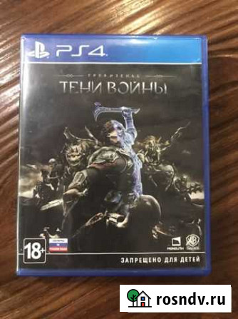 Игра Тени Войны для PS4 Киров - изображение 1