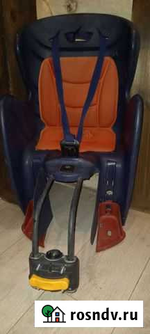 Велокресло bellelli lion до 22кг Черное - изображение 1