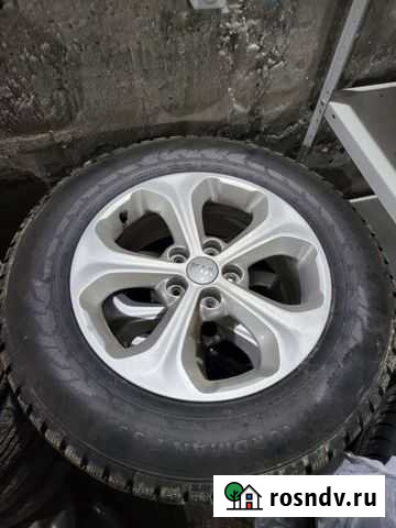 Продам диски Kia R17 с резиной nordman7 235/65 Кандалакша - изображение 1