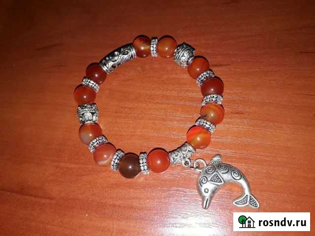 Браслет, камни сердолик Тамбов - изображение 1