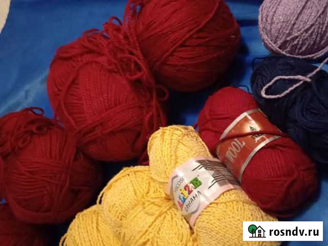 Нитки для вязания, кружева Курск - изображение 1