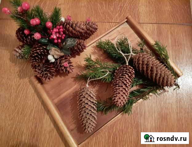 Шишки украшения для елки Рязань - изображение 1