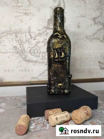 Подарок. Бутылка. Декупаж. Ручная работа Коломна - изображение 1