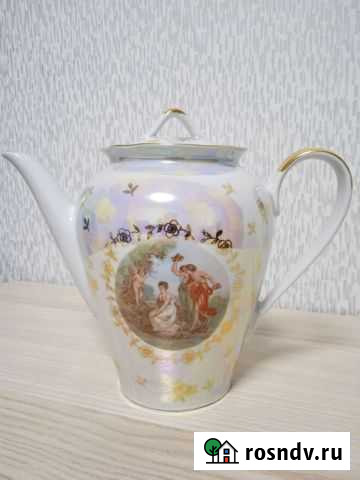 Кофейник Мадонна, фарфор гдр kahla 1968 г Советск - изображение 1