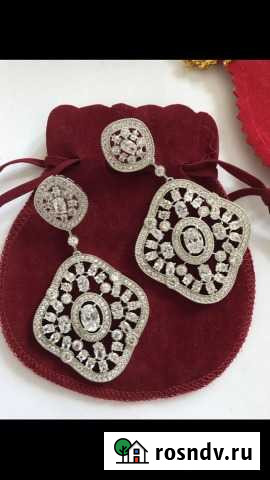 Серебрянные сережки Химки - изображение 1