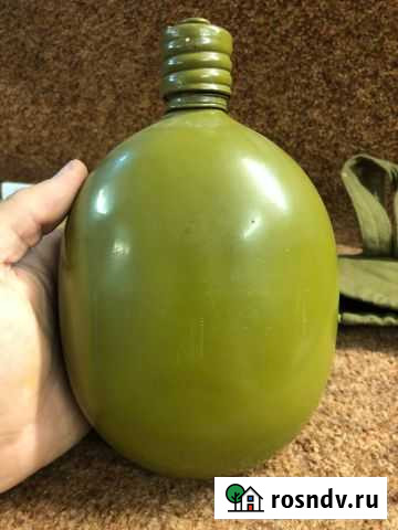 Армейская фляга с чехлом 1963 года Пермь - изображение 1