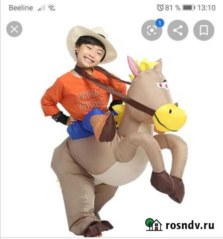 Костюм ковбоя на лошади Калуга - изображение 1