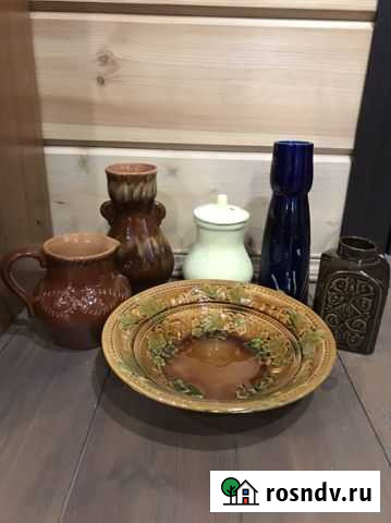 Глиняная стекляная посуда СССР Кинешма - изображение 1