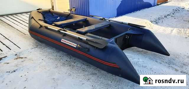 Продам лодку nissamaran tornado 360 алюм. пол Каргасок - изображение 1