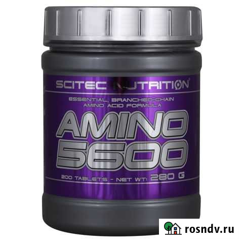 Аминокомплекс Scitec Amino 5600; 200, 500 шт Краснодар - изображение 1