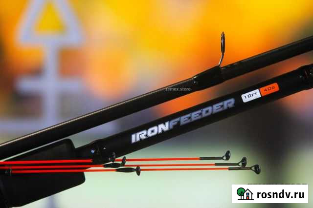 Фидерное удилище Zemex Iron 10ft тест 40гр Саранск - изображение 1