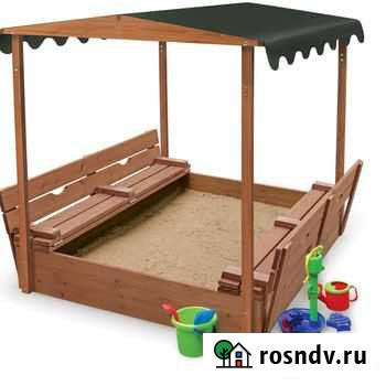 Песочница с тентом Истра - изображение 1