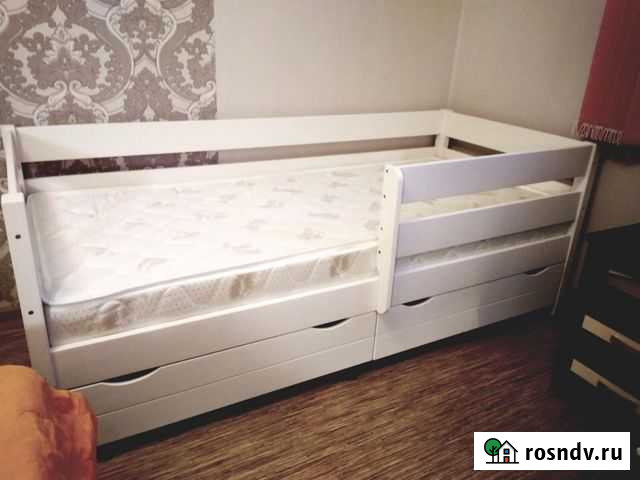 Кровати из массива дерева Смоленск - изображение 1