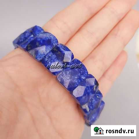 Браслет из лазурита натурального Краснодар - изображение 1