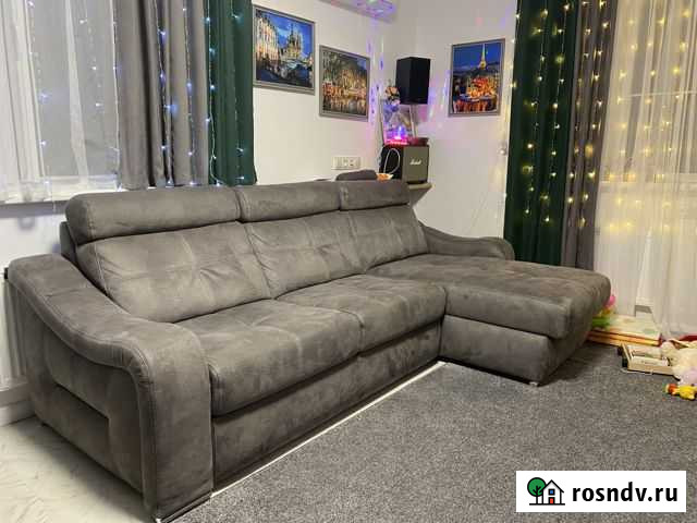 Диван «Марсель» с оттоманкой и пуфом Ульяновск - изображение 1