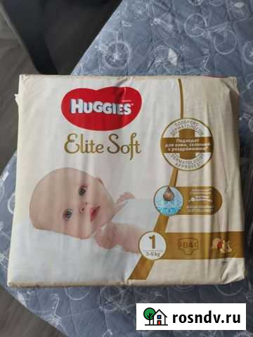 Подгузники Хаггис Элит Софт 1 Всеволожск - изображение 1