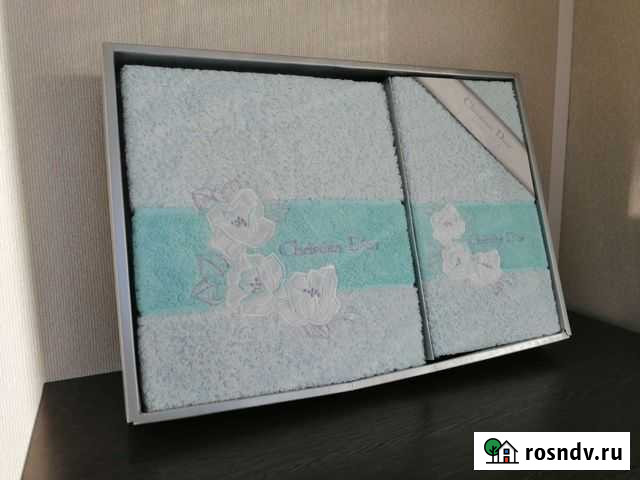 Набор полотенец Dior из Японии Хабаровск - изображение 1