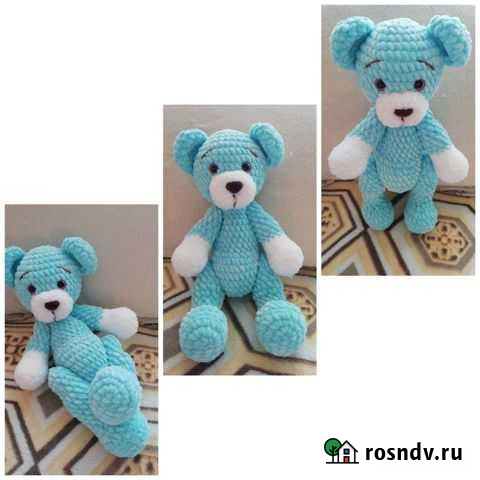 Вязаная игрушка Мишка Тедди Иваново - изображение 1