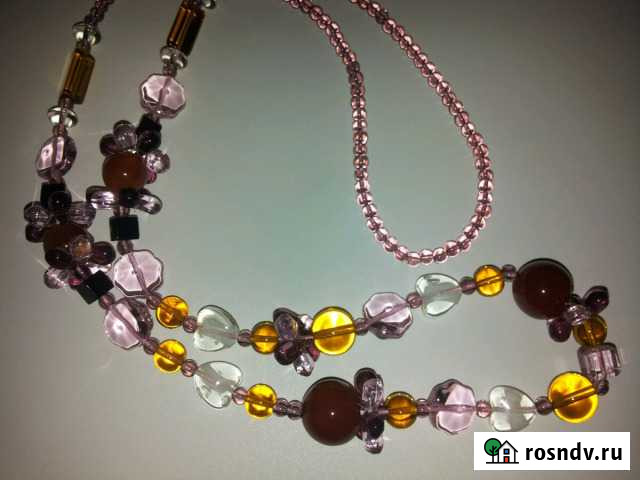 Бусики новые, Винтаж Челябинск - изображение 1