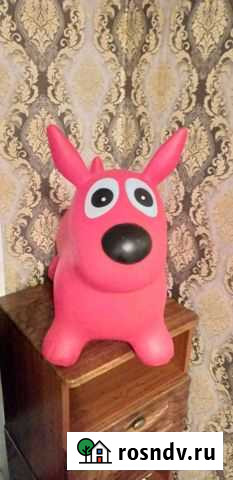 Прыгунки детские надувной резиновый Собака Новый Уренгой - изображение 1