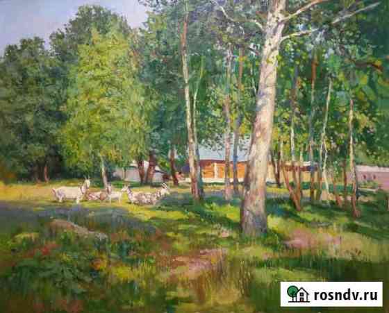 Картина маслом Ковров