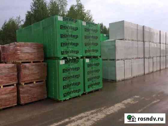 Блок газосиликатный, кирпич силикатный, кольца Гусь-Хрустальный