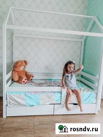 Детская кроватка-домик Коммунарка - изображение 1