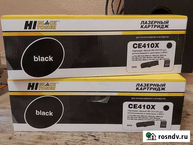 Картридж для HP CE410X Щёлково - изображение 1